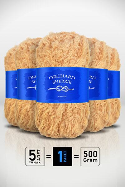 Orchard Sherrie رغوة العسل - عبوة من 5 قطع - 100 جرام/60 متر - شعر الأرانب - ...