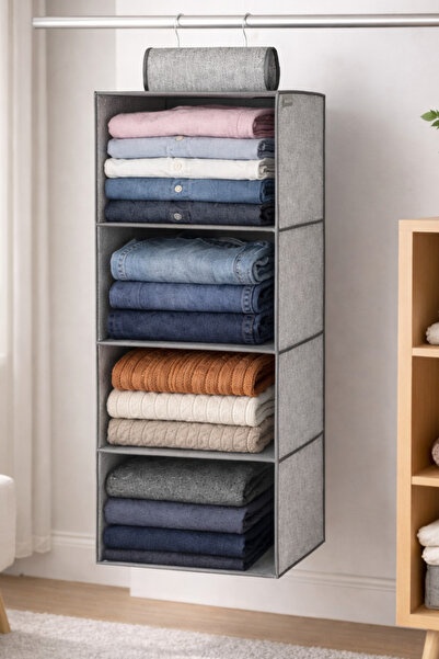 MUJGAN Dolap Içi Düzenleyici Raflı Hurç