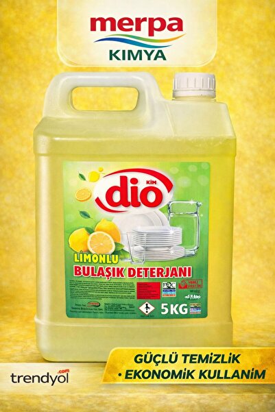 DİO Sıvı Bulaşık Deterjanı Ekstra | 5 KG | MERPA KİMYA