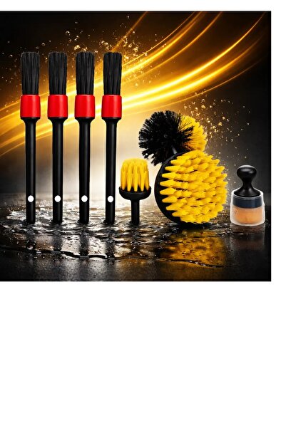 titocar Detay Temizlik Fırça Seti