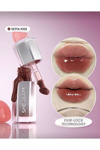 SHEGLAM Glass Lock Air Gloss - Kristal Parlaklığında Nemlendirici Dudak Parla...