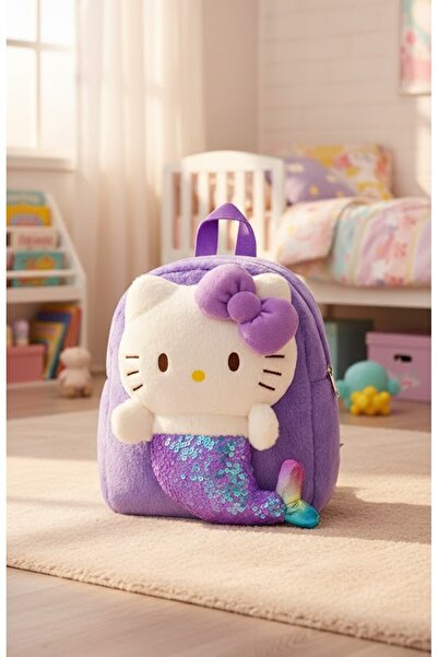 Kuzey Tacı Rucsac de pluș Hello Kitty sirenă