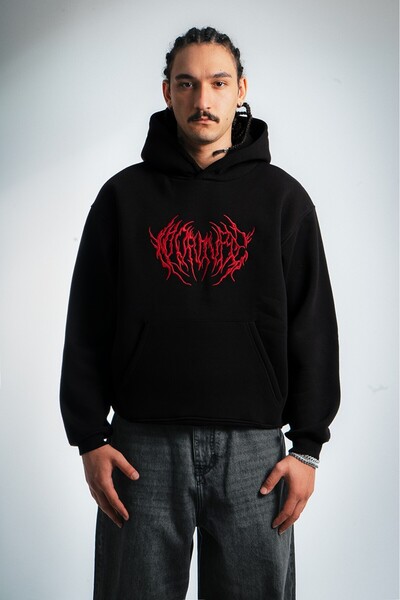 UKHWD SUPPLY هوديي رجالي - التطريز الوحشي، UK1281SYKZ