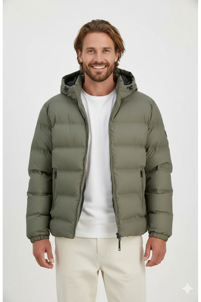 Jack & Jones Jachetă de iarnă verde pentru copii