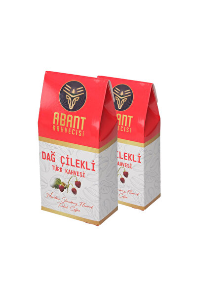 Abant Kahvecisi (2x200gr) 2'li Dağ Çilekli Türk Kahvesi Fırsat Seti