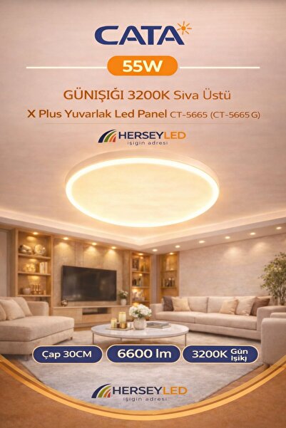 Cata 55W X PLUS LED PANEL (GÜNIŞIĞI)