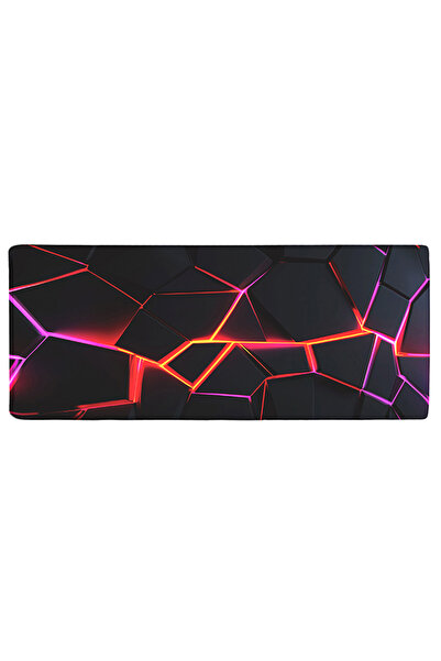 OEM Professional 3D mousepad, textile surface, non-slip rubber base, 600x300x2mm