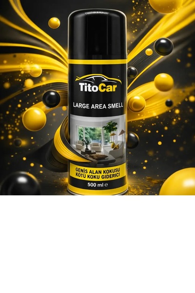 titocar Geniş Alan Kokusu Pudra Sprey 500 ml