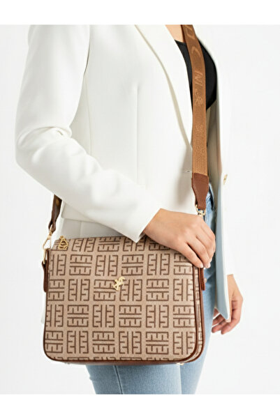 Çanta Trend Miami Polo Suni Deri Ayarlanabilir Askılı Kadın Çapraz Çanta