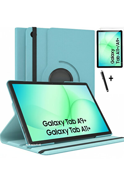 m.tk moveteck Galaxy Tab A11+ Plus/A9 Plus 11 Inç Kılıf 360 Dönebilen Standlı...