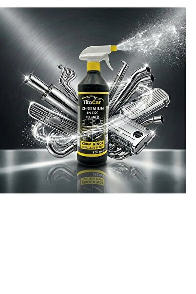 titocar Krom & İnox Temizleme Sıvısı