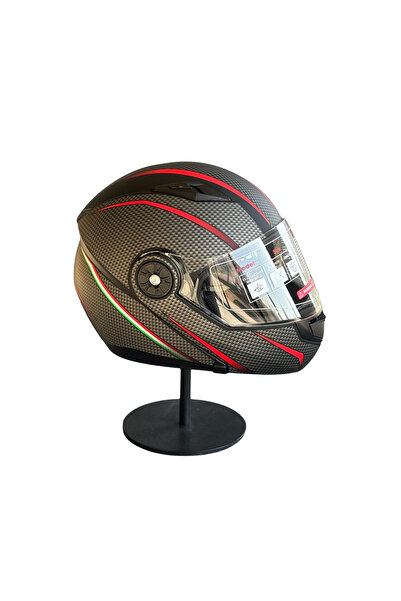 JK20 115 Güneş Vizörlü Çene Açılır Kask (F2)