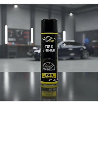 Genel Markalar TitoCar Lastik Parlatma Spreyi 500 ml