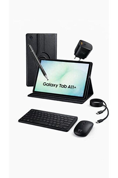 Samsung Galaxy Tab A11 Plus 6gb 128gb 11 İNÇ (KALEM HEDİYE) Kılıf Başlık Klav...