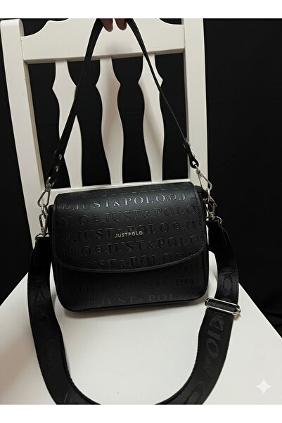 H&D COLLECTİON Geantă de umăr și crossbody cu curea dublă cu 4 compartimente ...