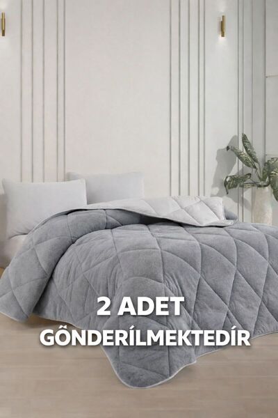 İlkim Tekstil DUBLĂ PERSONALĂ DUPĂ FAȚĂ 195x215 LUX WELSOFT QUILT