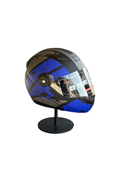 JK20 115 Güneş Vizörlü Çene Açılır Kask Z4