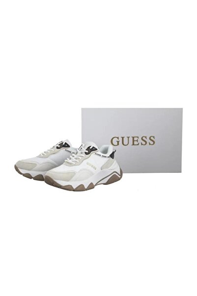 Guess MICOLA-Χακί ριγέ Γυναικείο Sneaker-FL7MICFAL12-2
