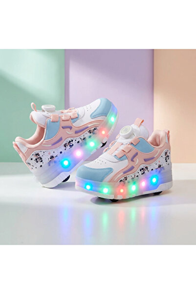 ROCKY PATENLİ IŞIKLI SPOR AYAKKABISI & TEKERLEKLİ SNEAKERS