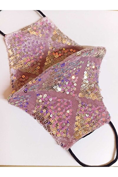 SütreTasarım Çift Katmanlı %100 Pamuklu Kumaştan Yıkanabilir Yüz Maskesi