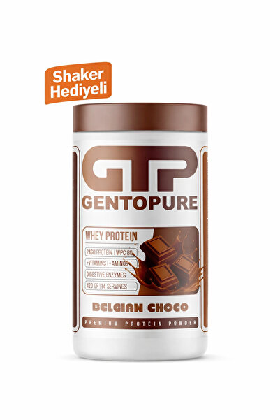 Gentopure واي برو - دبليو بي سي 80 - 420 جرام (شوكولاتة بلجيكية)