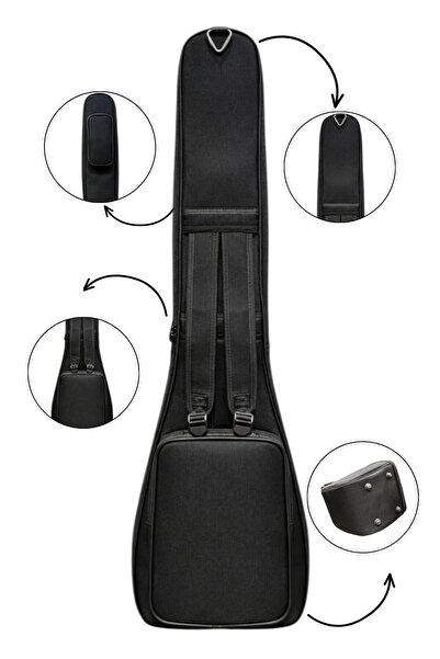 Erga Müzik Soft Case Kısa Sap Bağlama Saz Kılıfı