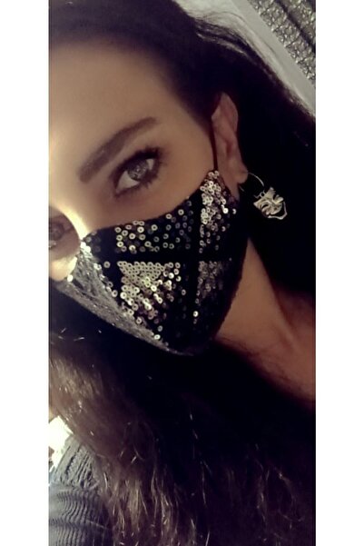 SütreTasarım Çift Katmanlı %100 Pamuklu Kumaştan Yıkanabilir Yüz Maske