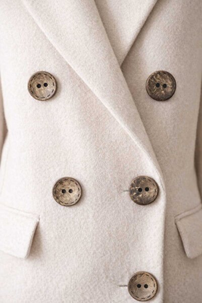 İMREN AKSESUAR كوكانات، زر خشبي بحجم 4.5 سم رسومات ليزر منقوشة عبوة واحدة تحت...