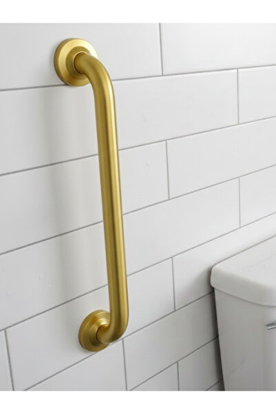 OTOBİR Pasus Paslanmaz Bronz Engelli Tutunma Barı Tutamağı 51cm Wc Banyo