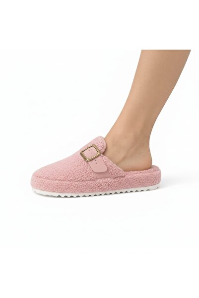 Auris Tokalı Ev Terliği-Kışlık Terlik, Sıcak tutan, Kaymaz Taban, Yumuşak