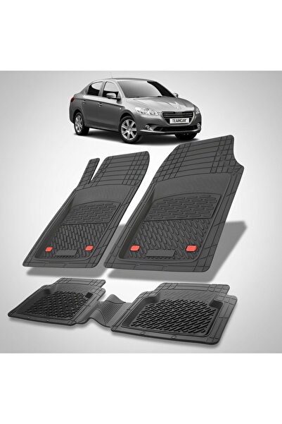 TEAMCAR Covorașe auto TeamCar ®   Tavă de portbagaj compatibilă cu Peugeot 30...