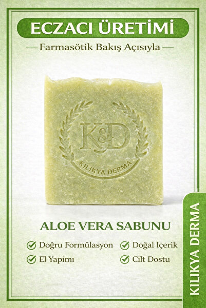 Doğal Aloe Vera Sabunu (Eczacı Üretimi)