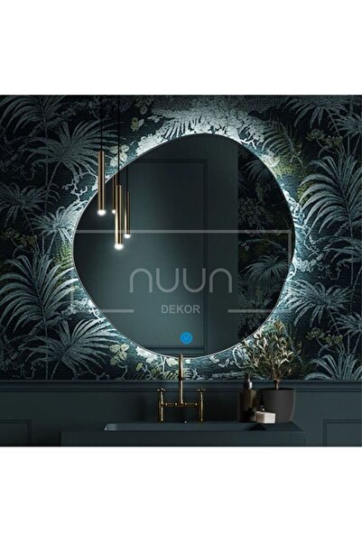NUUN DEKOR 80CM DOKUNMATİK ON/OFF LEDLİ AYNA (DİMMER)