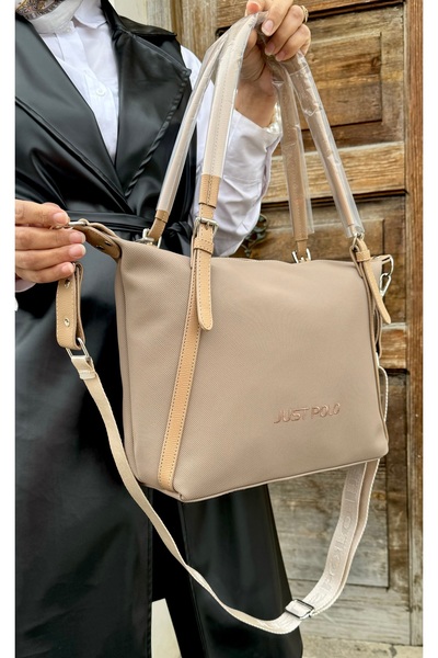 Just Polo 28X31 cm New Season Women's Hand and Shoulder Bag Justpolo Tyc00Et6035