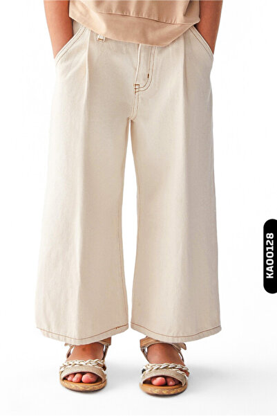 nk kids Širokih nogavica Kaiš paket dvostruki Sa džepovima dečije pantalone 4...