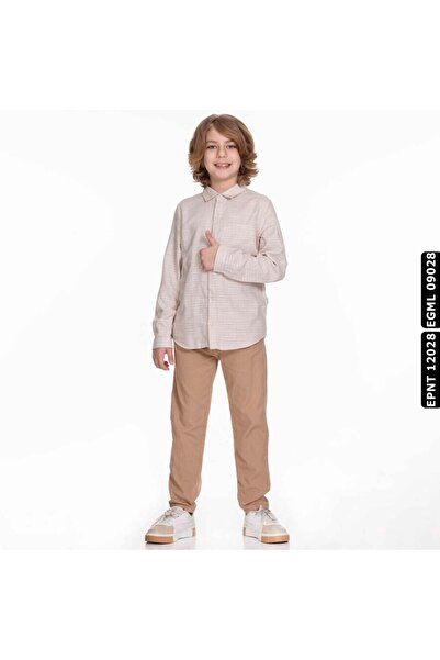 XO Kids Erkek Navy Pantolon 8-14 Yaş 64718 Epnt12028