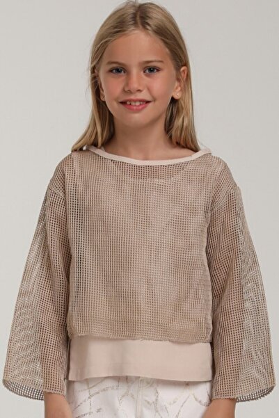 xo kids moda Kız Çocuk Bluz 4-8 Yaş 35686