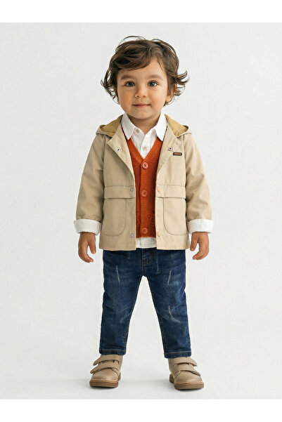 XO Kids Boy's 4-Piece Top and Bottom Set 1-3 Years Old 11204