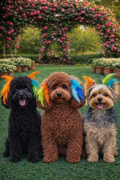 LOOL PREMİUM KÖPEK TÜYÜ KÖPEK SAÇ AKSESUARI POODLE