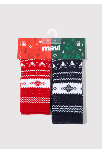 Mavi Новогодишен комплект от 2 чифта чорапи 0912128-84057