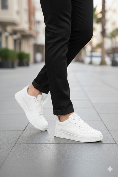 Jump 22233m Pantofi sport pentru bărbați - Full Light White