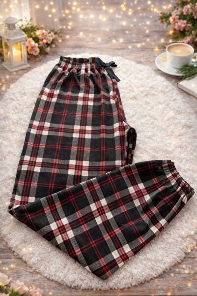 LAYD QUEEN Πιτζάμες γαλλικού βελούδου μεγάλου μεγέθους με ελαστικά άκρα στις ...