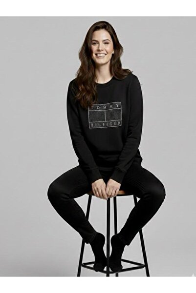 Tommy Hilfiger Rlxd fleece lurex c-nk sweatshrt