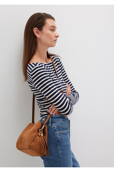 Mavi Штучна замша, коричнева сумка через плече 1913391-70304