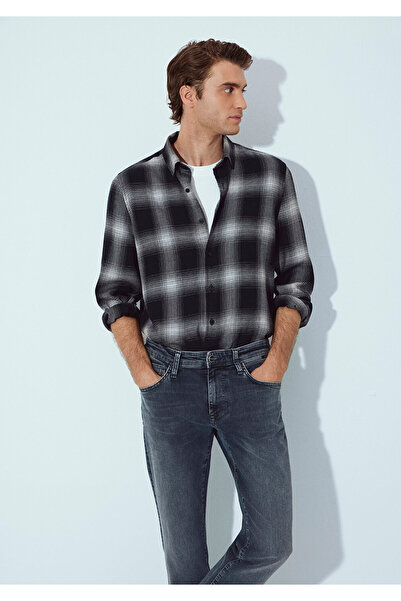 Mavi Checkered Black Shirt Regular Fit / Regular Cut 0211770-91367