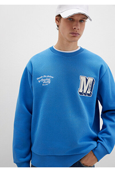 Mavi M Logo Embroidery Detailed Sweatshirt 0S10492-81330