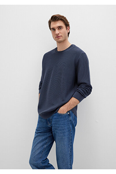 Mavi Crew Neck Navy Blue Sweater Regular Fit / Regular Cut 0710197-70497