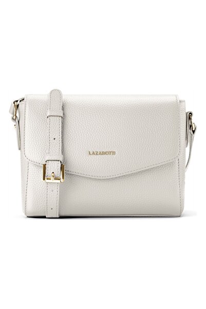 Lazarotti Bologna Leather Umhängetasche Leder 22 cm