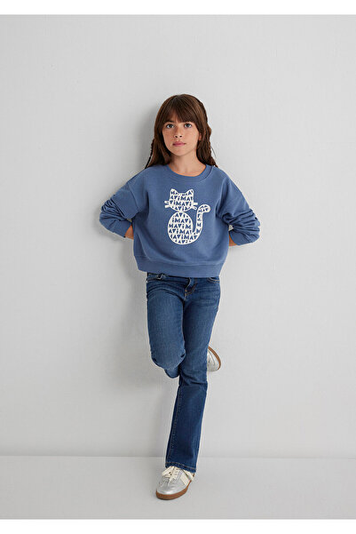 Mavi Cat Printed Sweatshirt 7S10133-86702