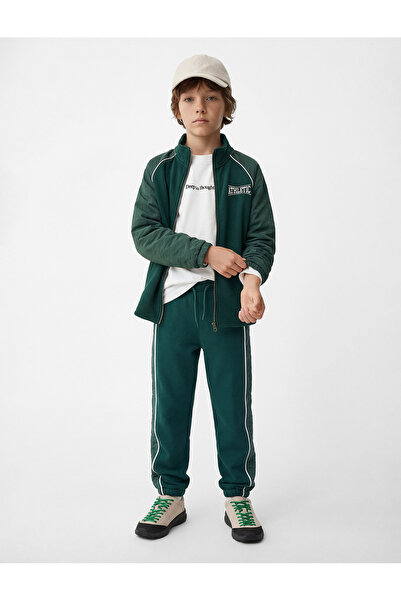 Koton Hanorac cu mânecă lungă cu guler ridicat și fermoar